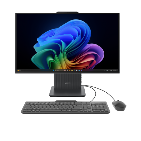 All-in-one consumer lenovo ideacentre aio 27ill11 cu procesor intel core ultra 7 256v pana la 4.8 ghz, 27 inch, fhd, 16 gb, intel arc graphics 140v, freedos, grey, 2 ani garantie