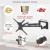Suport tv plat/curbat de perete cu 2 brate barkan bm464xl, 13"- 83", max 50kg, vesa 600x400, negru