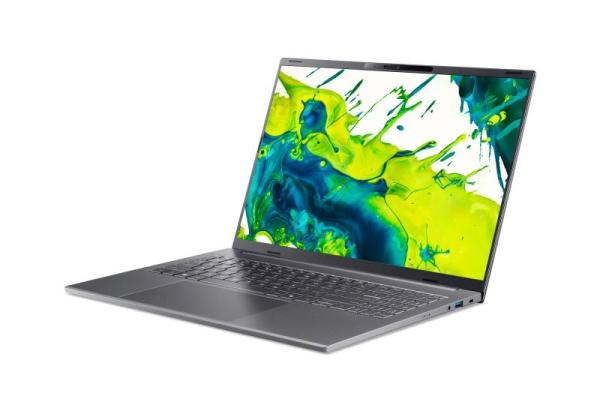 Laptop consumer acer aspire 16 ai a16-i71m-50l3, cu procesor intel core ultra 5 325, 16'' ips, 16 gb lpddr5x, 512 gb, intel graphics, windows 11 home, 2 ani garantie