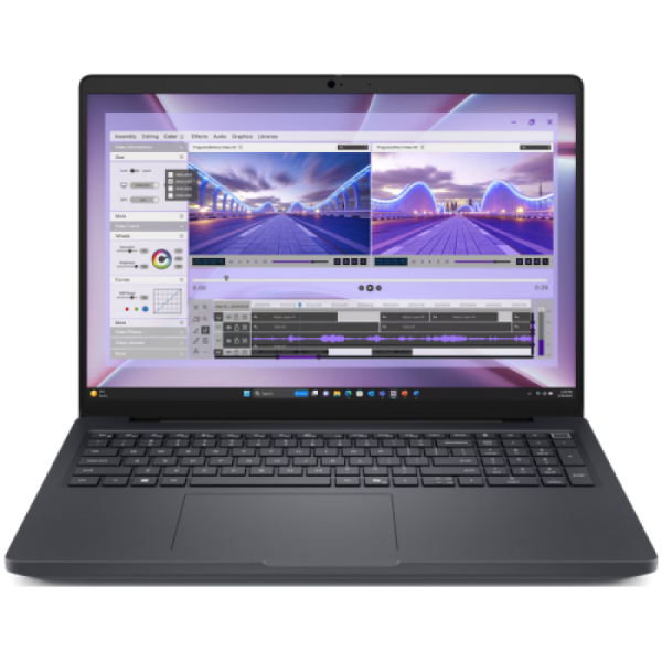 Laptop business dell pro max 16, cu procesor intel core ultra 7 265h, 16'' ips, 64 gb ddr5, 2 tb, nvidia rtx pro 2000, 8gb gddr7, windows 11 pro, 3 ani garantie