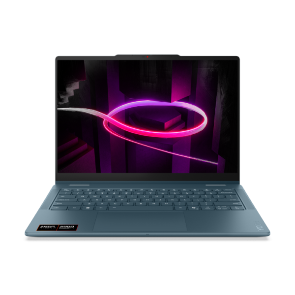 Laptop consumer lenovo yoga 7 2-in-1 14agp11, cu procesor ryzen ai 7 445, 14'' oled, 32 gb lpddr5x, 1 tb, amd radeon 840m, fara os, 3 ani garantie