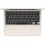 Macbook air 13.6" retina/apple m5 (cpu 10-core, gpu 8-core, neuralengine16-core)/16gb/512gb - starlight - us english kb (no adapter) - 2026 (cto from mdha4ro/a)