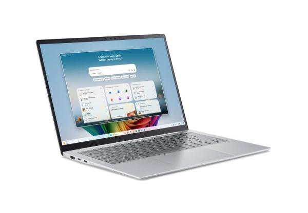 Laptop consumer acer swift edge 14 ai, cu procesor intel core ultra 7 355, 14'' oled, 16 gb lpddr5x, 512 gb, intel, windows 11 home, 2 ani garantie