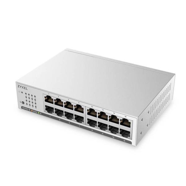 Zyxel gs1100-16 16-port gbe unmg switch