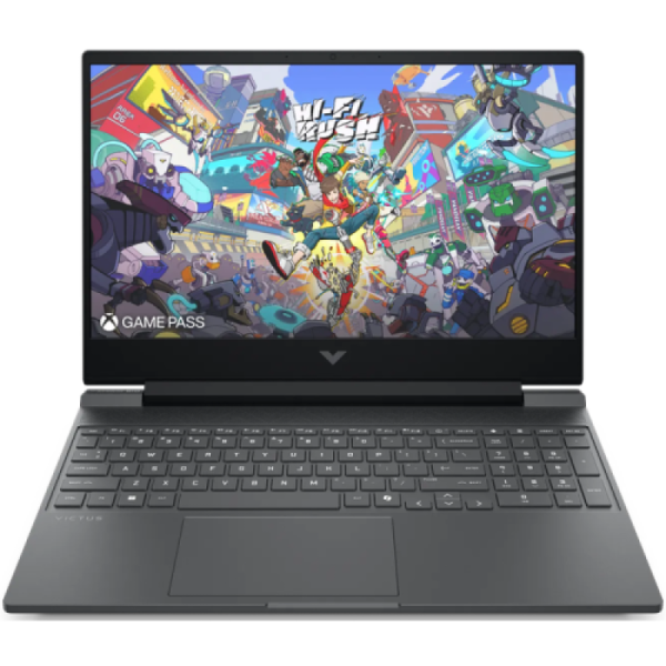 Laptop gaming hp victus 15-fa3006nn, cu procesor intel core 7 230h, 15.6'' ips, 16 gb ddr4, 512 gb, nvidia geforce rtx 3050, 6gb gddr6, fr os, 3 ani garantie