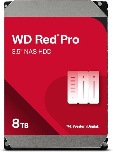 Hdd nas wd red pro, 8tb, 7200 rpm, 256mb, serial ata