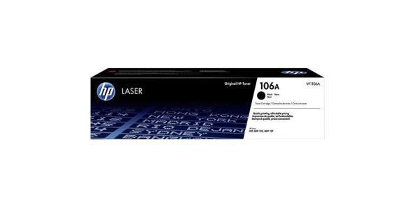 Toner hp w1106a, black, 1k, hp laser 107a, hp laser 107w , hp laser mfp 135a, hp laser mfp 135w, hp laser mfp 137fnw.