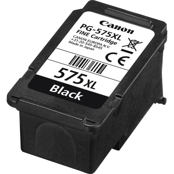 Canon pg-575xl bk inkjet cartridge, capacitate; 400 pagini, 15ml, compatibil cu:  the other products, software and hardware this product can be used with. pixma ts3550i, pixma ts3551i, pixma tr4750i, pixma tr4751i