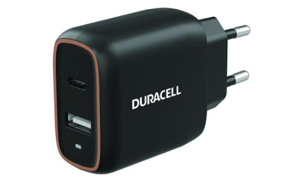Duracell Car Charger, 20W Power, 1C+1A USB Connectivity