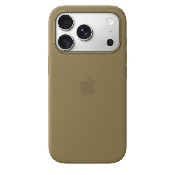 iPhone 18 Pro silicone case with MagSafe - Olive