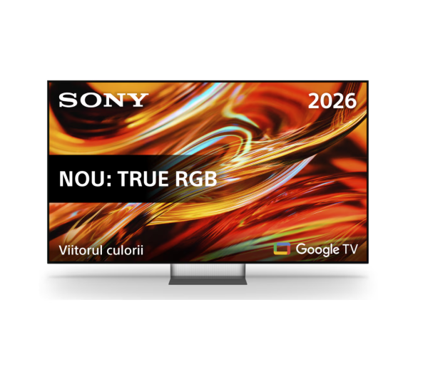 Televizor sony bravia xr 7 ii true rgb led 85xr75m2, 215 cm, smart google tv, 4k ultra hd, 120hz, clasa c (model 2026)