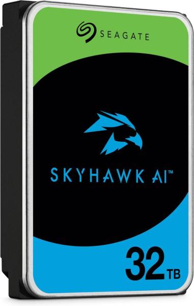Hdd surveillance seagate skyhawk ai, 32tb, 7200rpm, 512mb, sata iii
