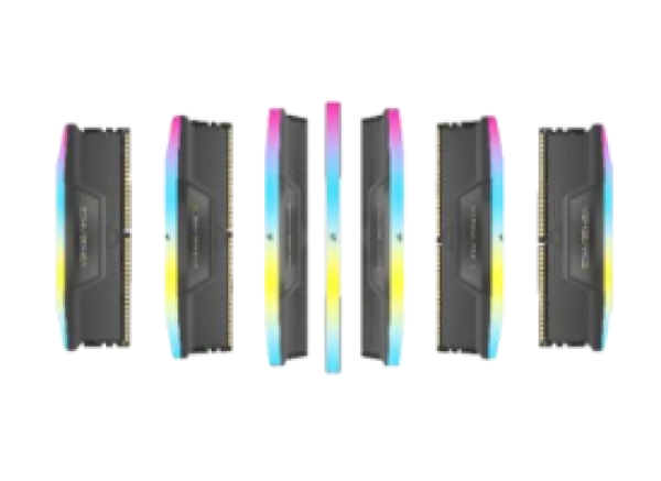 Memorie ram corsair vengeance cmh32gx5m2d6000z38, 32 gb ddr5, 6000 mhz, cl38