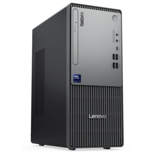 Desktop business lenovo neo 50t g6 cu procesor intel core ultra 5 225 pana la 3.30 ghz, 16gb ddr5, 512gb ssd, intel integrated graphics, fara os, black, 3 ani garantie