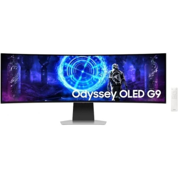 Monitor samsung 49" ls49dg950suxdu, curvature: 1800r, diagonal (inch): 49, diagonal (cm): 124, aspect ratio: 32:9, panel: oled, resolution: 5120x1440, refresh rate: 240hz, response time gtg: 0.03ms, brightness (max): 250 cd/m², contrast (static) : 1m:1, c