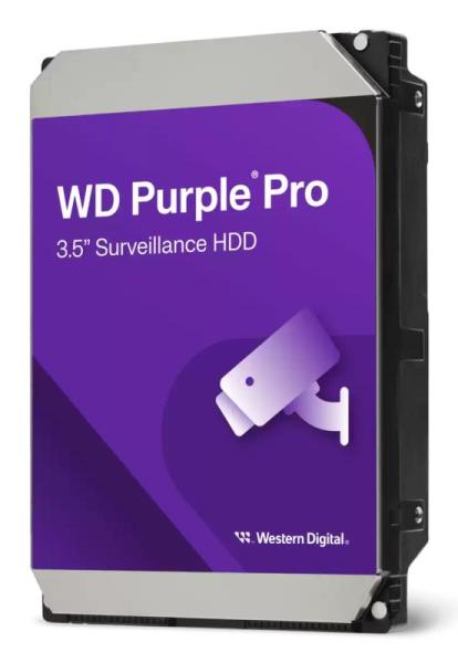 Hdd surveillance wd purple pro, 12tb, 7200rpm, 512mb, sata iii