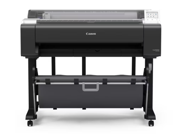 Plotter canon multifunctional tm-610m, format a0, 36", functii: scanare, imprimare, 5 culori mbk/bk/c/m/y, rezolutie imprimare: 2.400 x 1.200 dpi, densitate duza: 1.200 dpi x 2 linii, limbaje imprimare   hp-gl/2, hp rtl, jpeg (ver. jfif 1.02), cals g4 (tr
