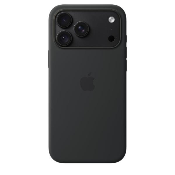 Iphone 18 pro max silicone case with magsafe - black