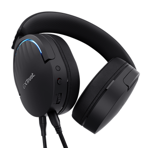 Casti gaming trustgxt 490p fayzo cu fir, interfata usb 2.0, frecventa de raspuns 20 hz - 20.000 hz, sensivitate 100 db, negru
