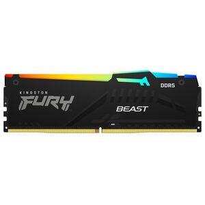 Memorie kingston 16gb ddr5 6000mhz cl30 fury beast rgb