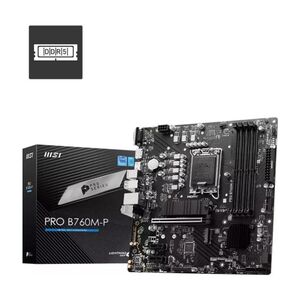 Placa de baza msi pro b760m-p lga1700