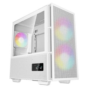 Carcasa deepcool ch360 digital mini tower argb alb