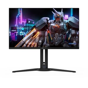 Gigabyte fo27q3 gaming monitor 27", oled, rezolutie: 2560 x 1440(qhd), luminozitate: 250 cd/m2, contrast: 1.5m:1, unghi vizualizare: 178°(h)/178°(v), timp raspuns: 0.03ms gtg, refresh rate: 360hz, flicker- free, interfata: 2 x hdmi 2.1 1 x displayport 1.4