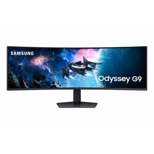 Monitor samsung 49" ls49cg950euxen, curvature: 1000r, diagonal (inch): 49, diagonal (cm): 124, aspect ratio: 32:9, panel: va, resolution: 5120x1440, refresh rate: 240hz, response time gtg: 1ms, brightness (max): 450 cd/m², viewing angle: 178º(r/l), 178º(u