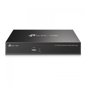 Tp-link video recorder de retea pe 16 canale vigi nvr2016h, compresie video h.265+, h.265, h.264+, h.264, rezolutie inregistrare 1280 × 1024/60hz, 1280 × 720/60hz, 1680 × 1050/60hz, 1440 × 900/60hz, stocare 2x sata capacitate maxima hdd: 10 tb