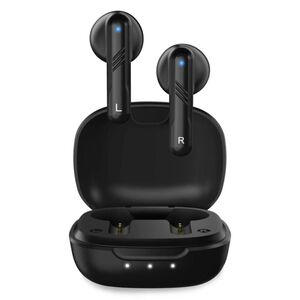 Casti genius hs-m905bt, tws, wireless, intraauriculare - butoni, pt smartphone, microfon pe casca, conectare prin bluetooth 5.3, negru, usb-c