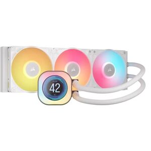 Cooler procesor corsair icue link titan 360 rx lcd alb