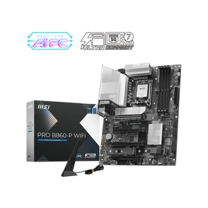 Placa de baza msi b860-p wifi lga1851, 4x ddr5, 1x hdmi 1x dp 1x type-c, 4x pcie x16, 3x m.2, 4x sata 6gb/s, atx