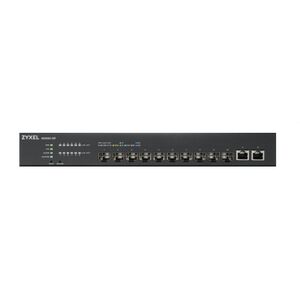 Xs1930-12f, 10-port 10g smart managed fiber switch, 2 multi-gigabit ports