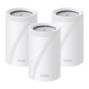 Be11000 whole home mesh wi-fi 7 system(tri-band) speed: 688 mbps at 2.4 ghz + 4324 mbps at 5 ghz + 5765 mbps at 6 ghz spec: internal antennas, 2 × 5 gigabit ports + 1 × 2.5 gigabit port (wan/lan auto-sensing), 1× usb port, 240mhz for 5 ghz and 320mhz for 