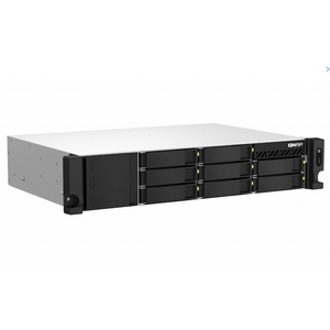 Nas qnap 873aeu 8-bay, cpu amd ryzen v1000 series v1500b 4c/8t 2.2 ghz, ram 4gb (1x4gb) ddr4 sodimm  (max. 64gb total, optional ecc ram support), hdd: 8 x 2.5"/3.5" sata 6gbps, 2x m.2 2280 pcie gen3 x1 (neincluse), lan: 2 x 2.5gbe, optional 10gbe expansio