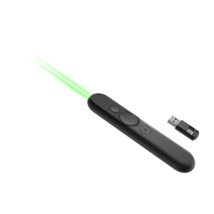 Laser rechargeable presentation remote