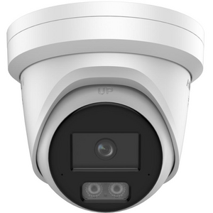 Camera de supraveghere ip turret 4mp hikvision ds-2cd2347g3- li2uy(2.8mm), lentila fixa 2.8mm, iluminare min: color: 0.0005 lux @ (f1.0, agc on),0 lux cu lumina alba: 40m, ir 30m, microfon incorporat, slot card de memorie: microsd/microsdhc/microsdxc maxi