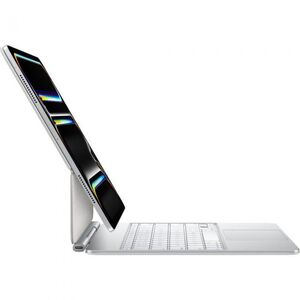 Magic keyboard for ipad pro 13‑inch (m4) - romanian - white