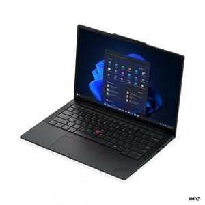 Laptop thinkpad e14 gen 7 (amd); 14" wuxga (1920x1200) ips 300nits anti- glare, 45% ntsc, 60hz; amd ryzen™ 7 250 (8c / 16t, 3.3 / 5.1ghz, 8mb l2 / 16mb l3); video integrated amd radeon™ 780m graphics; ram 1x 16gb so- dimm ddr5-5600; 512gb ssd m.2 2242 pci