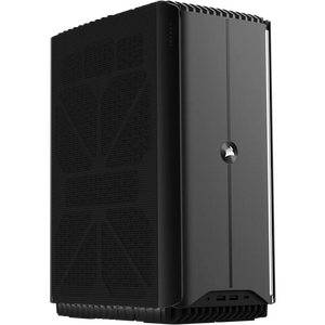 Desktop pc corsair one i600 pc – metal dark: liquid cooled intel core ultra 9 285k and geforce rtx 5080, 64gb ddr5, 4tb (2tb/2tb), win11 home