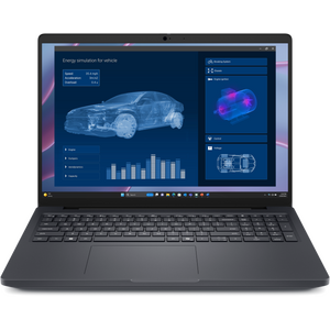 Dell pro max 16 (mc16255), 16" fhd+ lcd with 300 nits, non-touch, fhd rgb camera, microphone, wlan, energy star qualified, epeat gold with climate+, fhd hdr rgb camera, tnr, camera shutter, microphone, palmrest with finger print reader + control vaul 3+, 