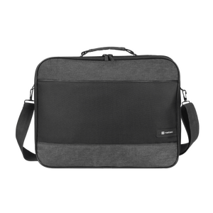 Geanta laptop natec impala 2, compatibilitate dimensiune laptop 15.6", 2 compartimente, material polyester 600d, negru
