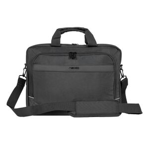 Geanta laptop natec kudu, compatibilitate dimensiune laptop 15.6", 2 compartimente, material polyester 1680d, negru