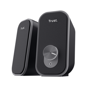 Set boxe trust trust ador 2.0, frecventa raspuns 20 hz, 20.000 hzm putere maxima 12w, negru