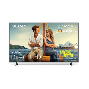 Televizor sony bravia 3 led 75s39, 189 cm, smart google tv, 4k, clasa e