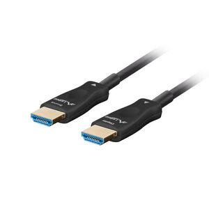 Cablu hdmi m/m v2.1 20 m optic negru aoc