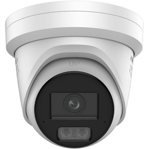Camera de supraveghere ip turret 6mp smart hybrid light with colorvu hikvision ds-2cd2367g3-lis2uy/sl(2.8mm), lentila fixa 2.8mm, iluminare min: color: 0.0001 lux @ (f1.0, agc on),0 lux cu ir 30m, microfon incorporat, difuzor incorporat, interfata audio: 