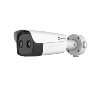 Thermal & optical bi-spectrum network bullet camera 384 × 288 resolution, 12 μm, vox ufpa, netd ≤ 20 mk (25°c, f1.0) video content analysis 3.0 (vca3.0): high accuracy vehicle/human detection and classification temperature exception alarm for fire prevent