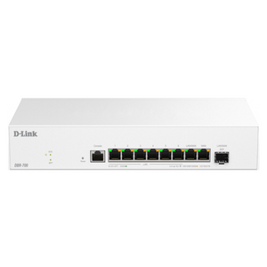 Router de afaceri d-link dbr-700, 2.5g dual wan, echilibrare incarcare si failover, vpn (ipsec, wireguard, openvpn, pptp, l2tp), firewall spi, port sfp, management ap central pentru pana la 15 ap-uri