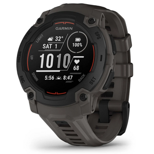 Ceas inteligent garmin instinct® e – 45 mm, autonomie până la 16 zile, design personalizat, cu două ferestre; 23 x 23 mm (0,9″ x 0,9″), rezolutie 176 x 176 pixeli